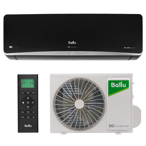 Кондиционер Ballu Platinum Black DC BSPI-10HN8/BL/EU