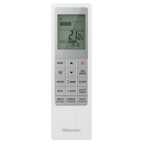 Кондиционер Hisense SILVER CRYSTAL SUPER DC Inverter AS-10UW4RVETG01(S)