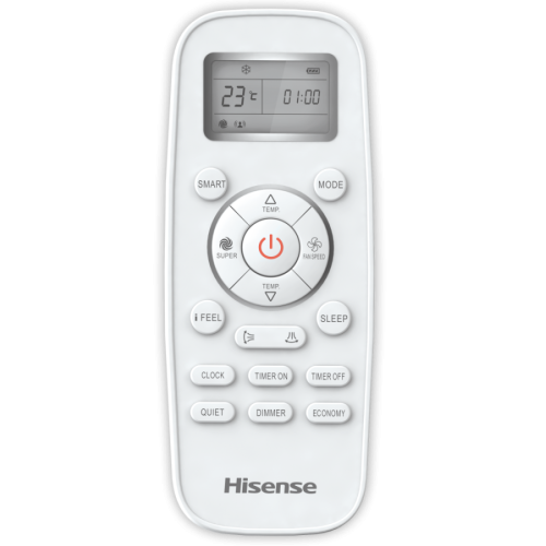 Кондиционер Hisense ZOOM DC Inverter 2023 AS-24UW4RBTKB00