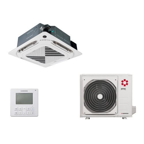 Кассетный кондиционер Kentatsu KSVT105HFAN3R/KSUR105HFAN3L/KPU95‑DR